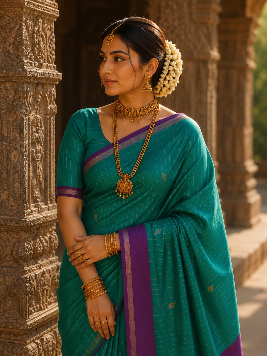 Pure Kanchipuram Silk Saree