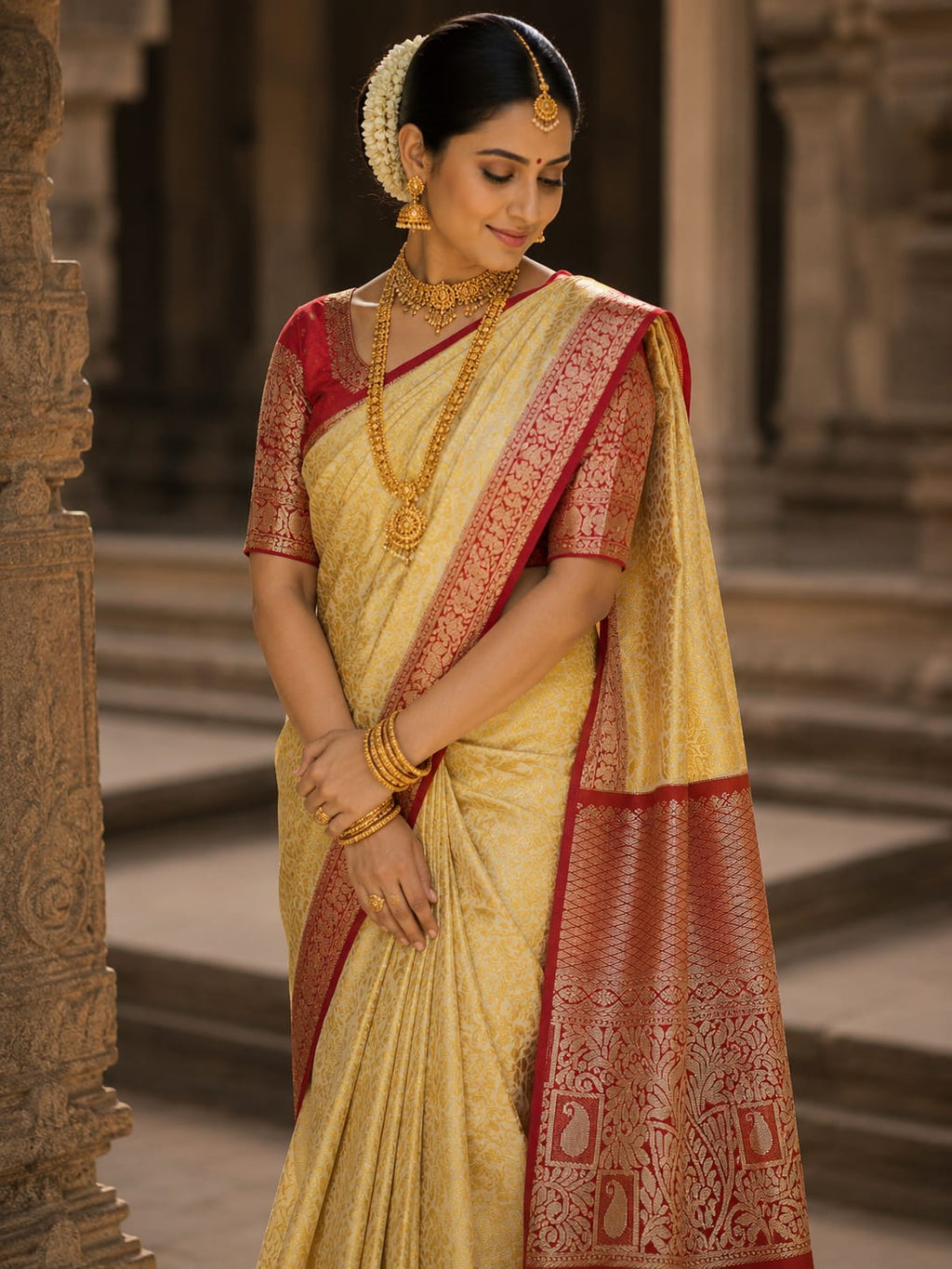 Pure Kanchipuram Silk Saree