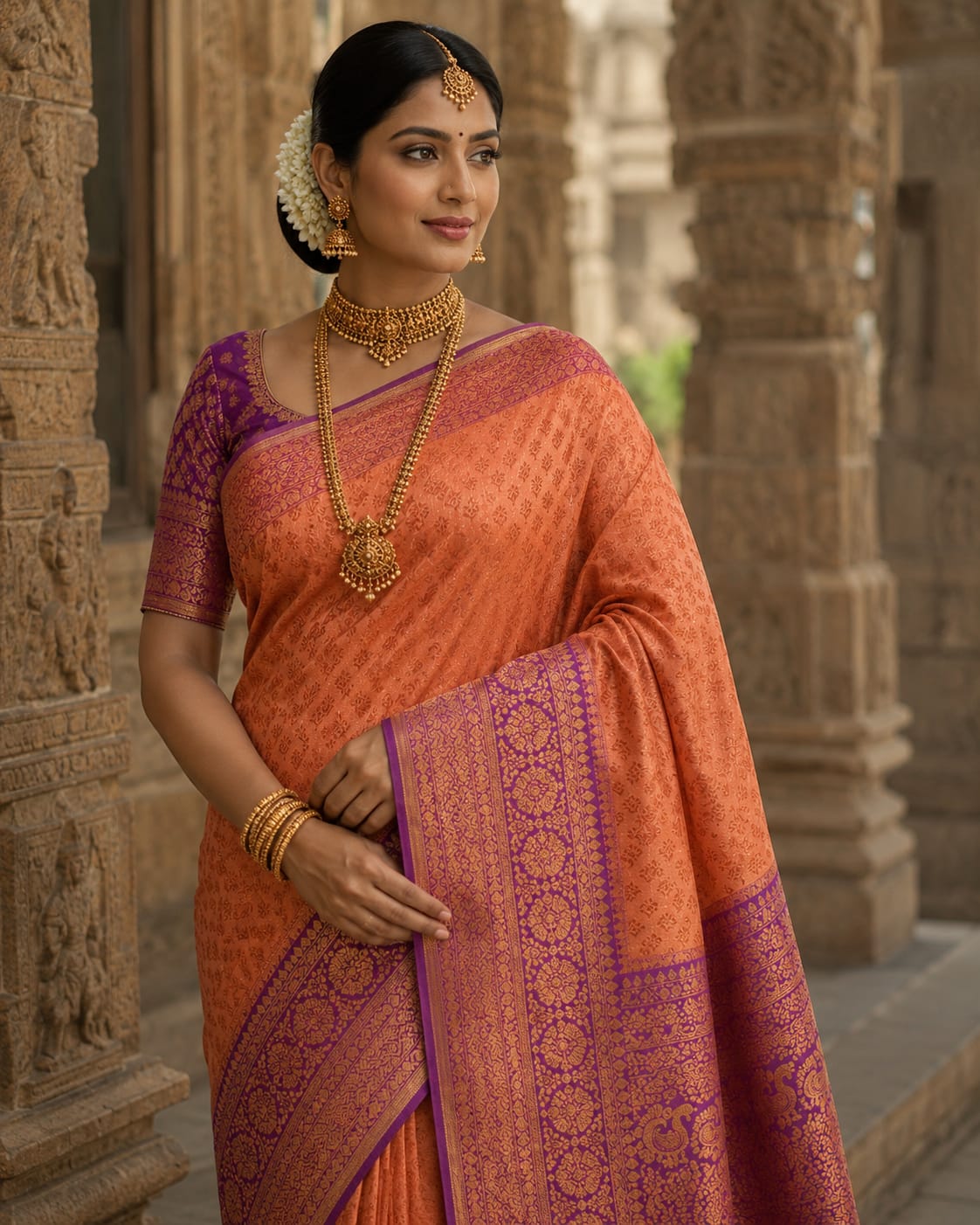 Pure Kanchipuram Silk Saree