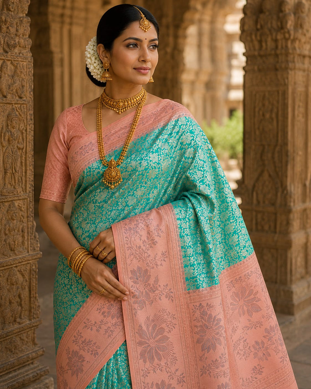 Pure Kanchipuram Silk Saree