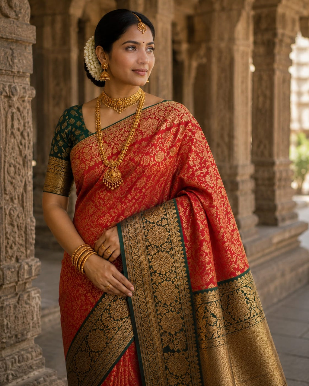 Pure Kanchipuram Silk Saree