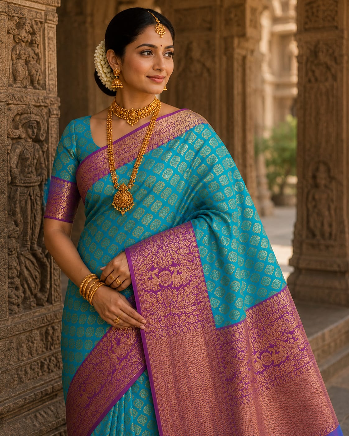 Pure Kanchipuram Silk Saree