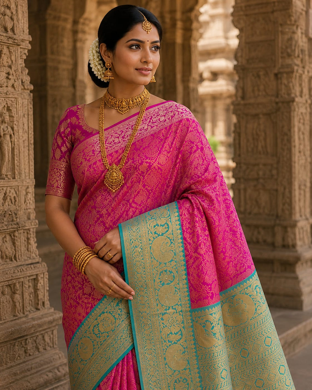 Pure Kanchipuram Silk Saree