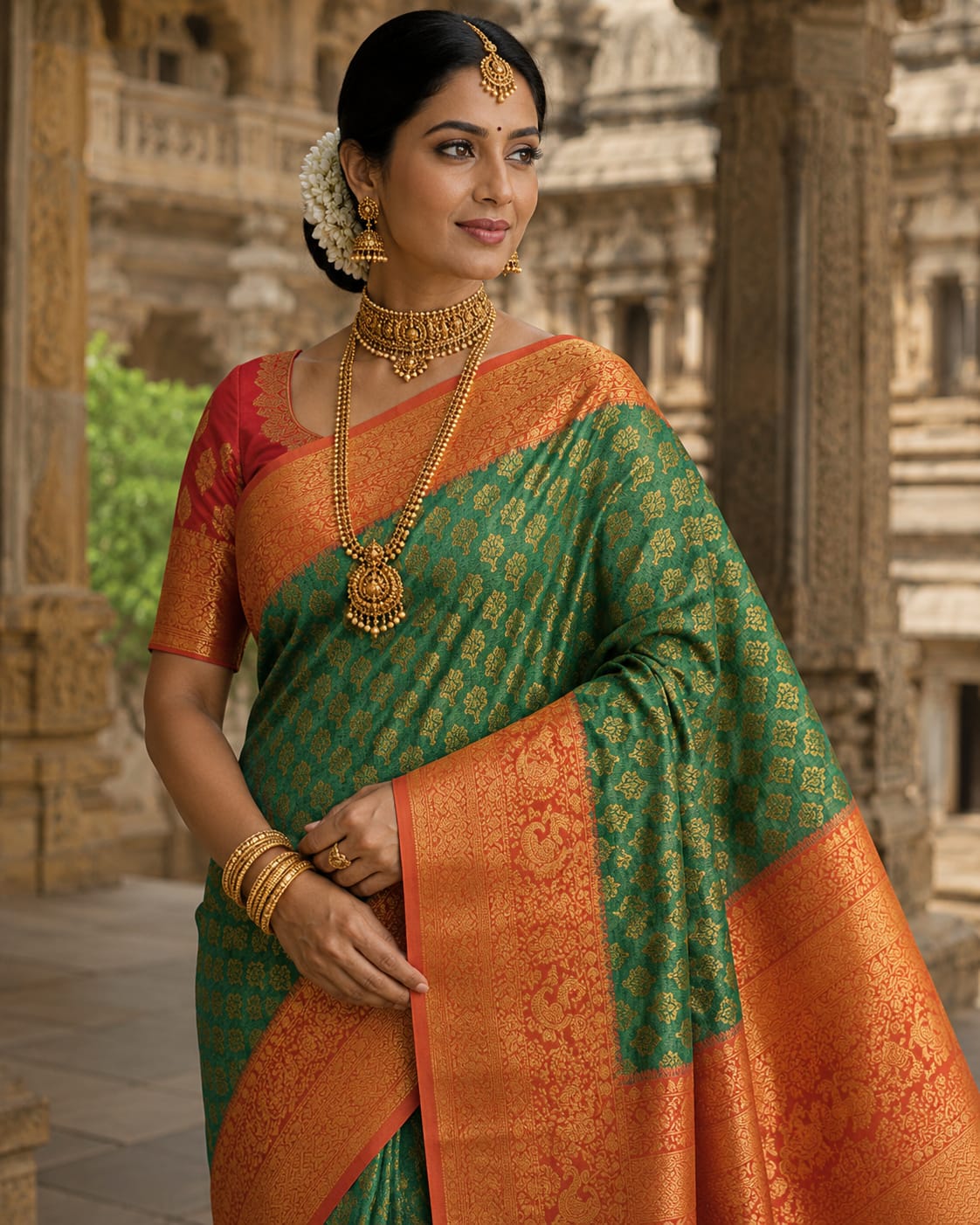 Pure Kanchipuram Silk Saree