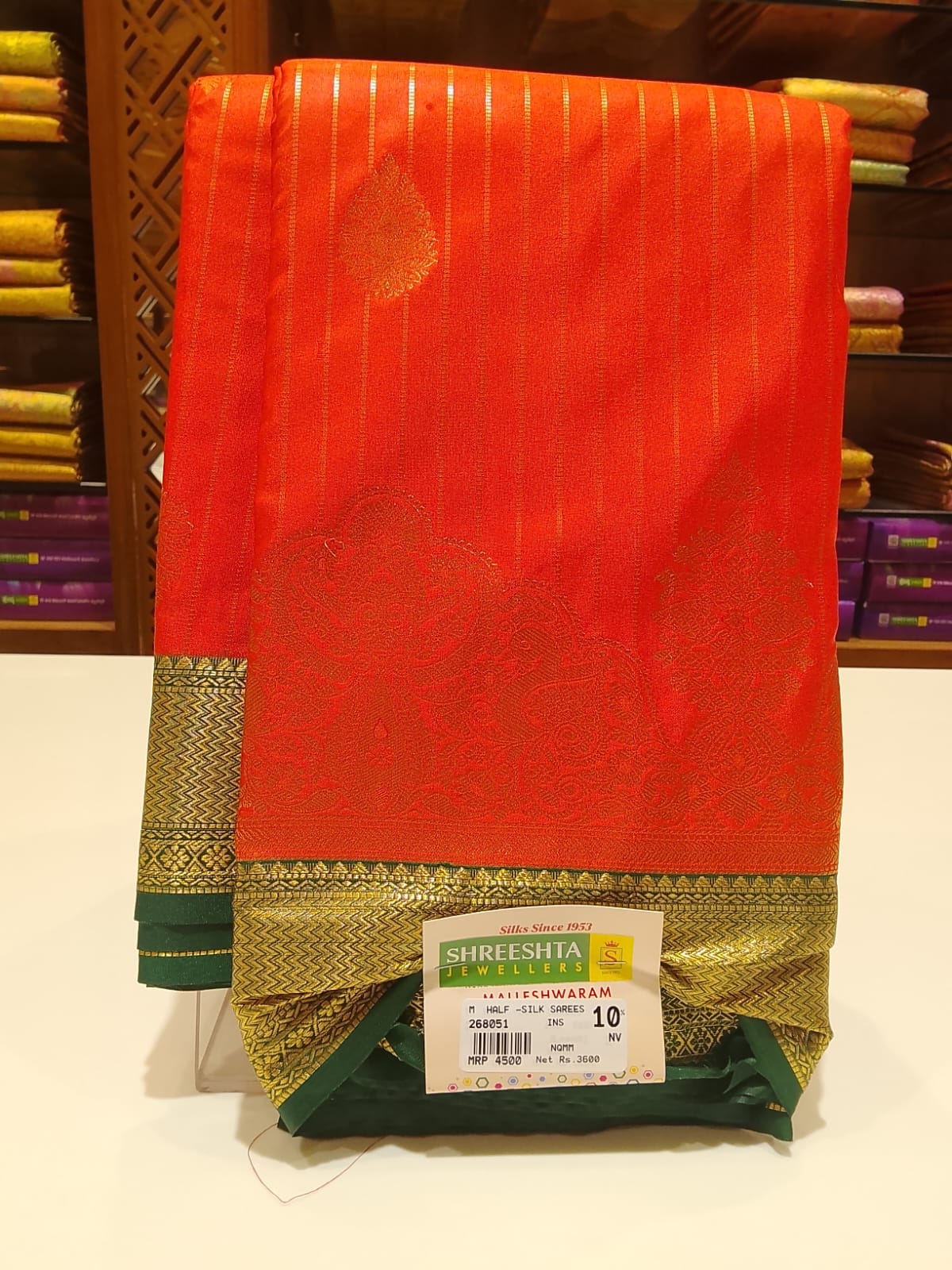 Half Silk Saree