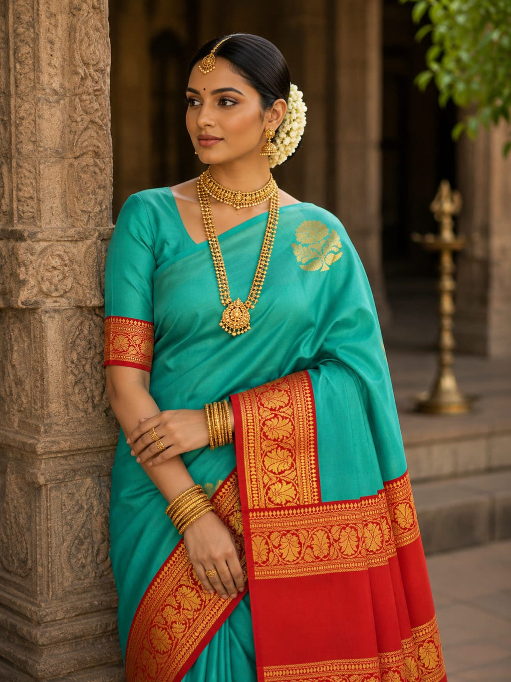 Half Silk Saree