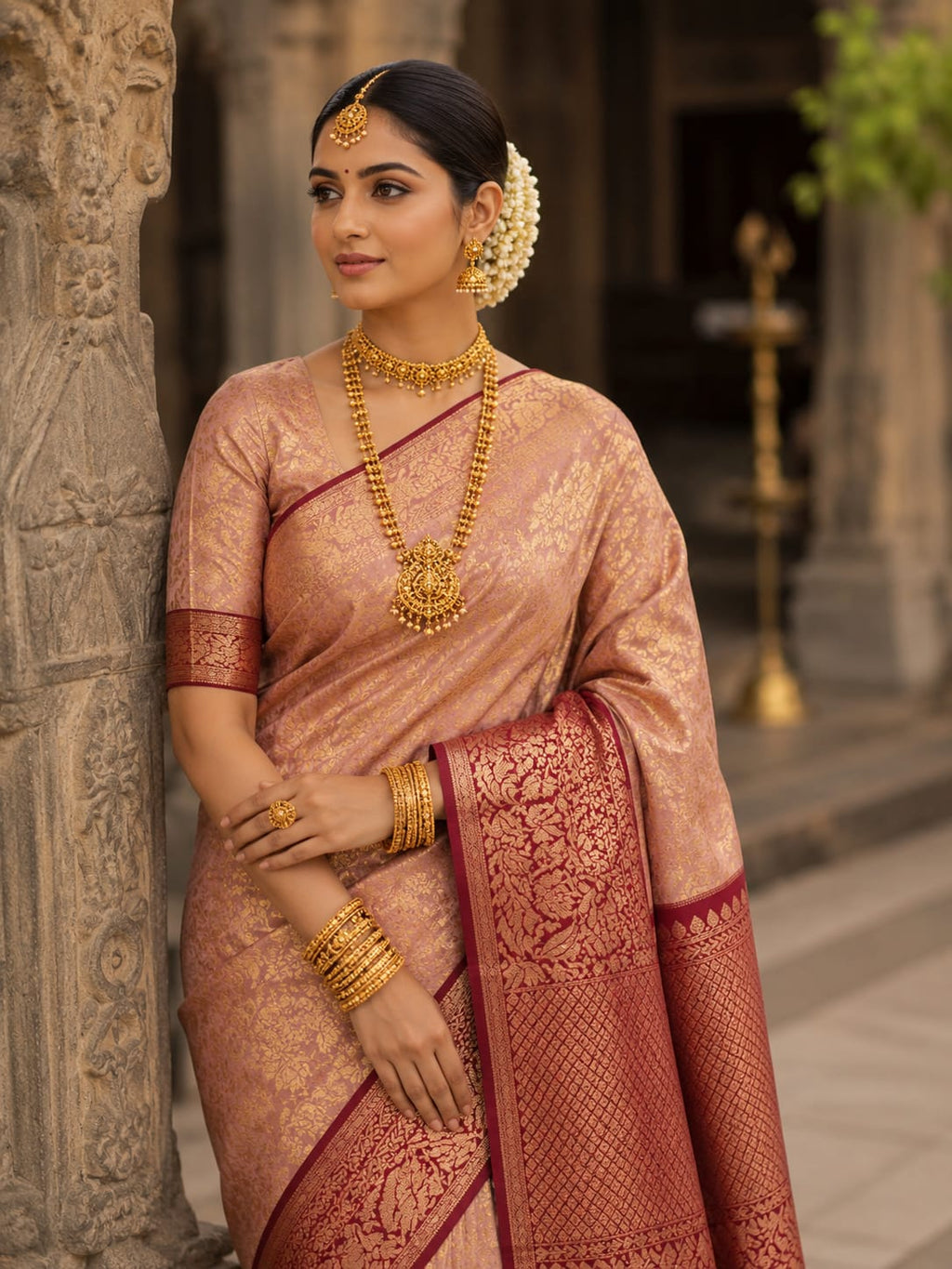 Half Silk Saree