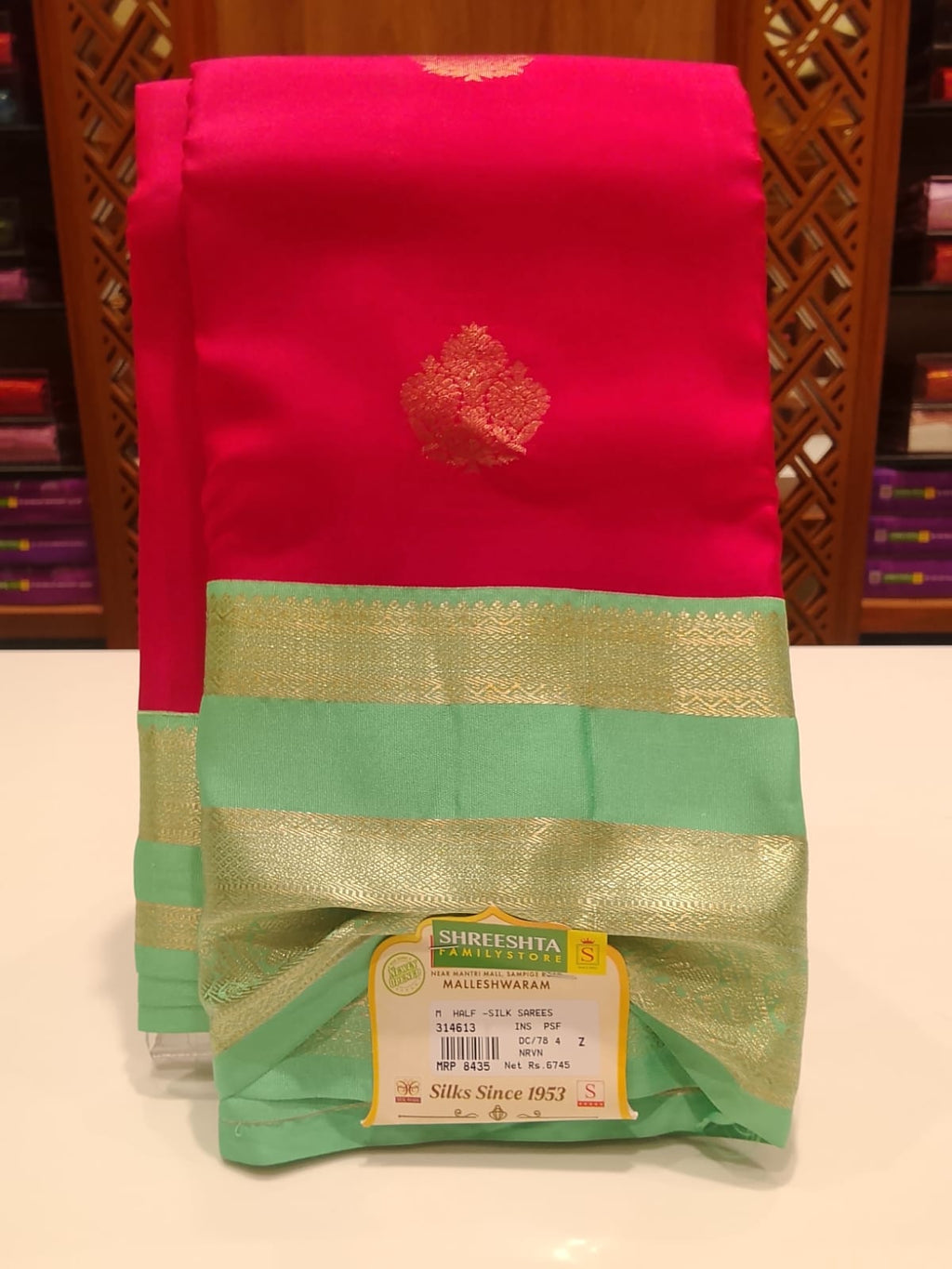 Half Silk Saree