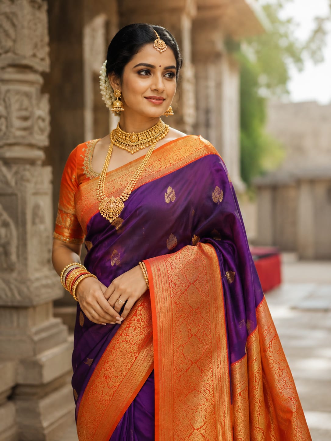 Half Silk Saree