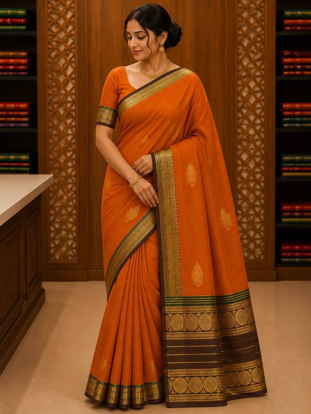 Pure Kanchipuram Silk Saree