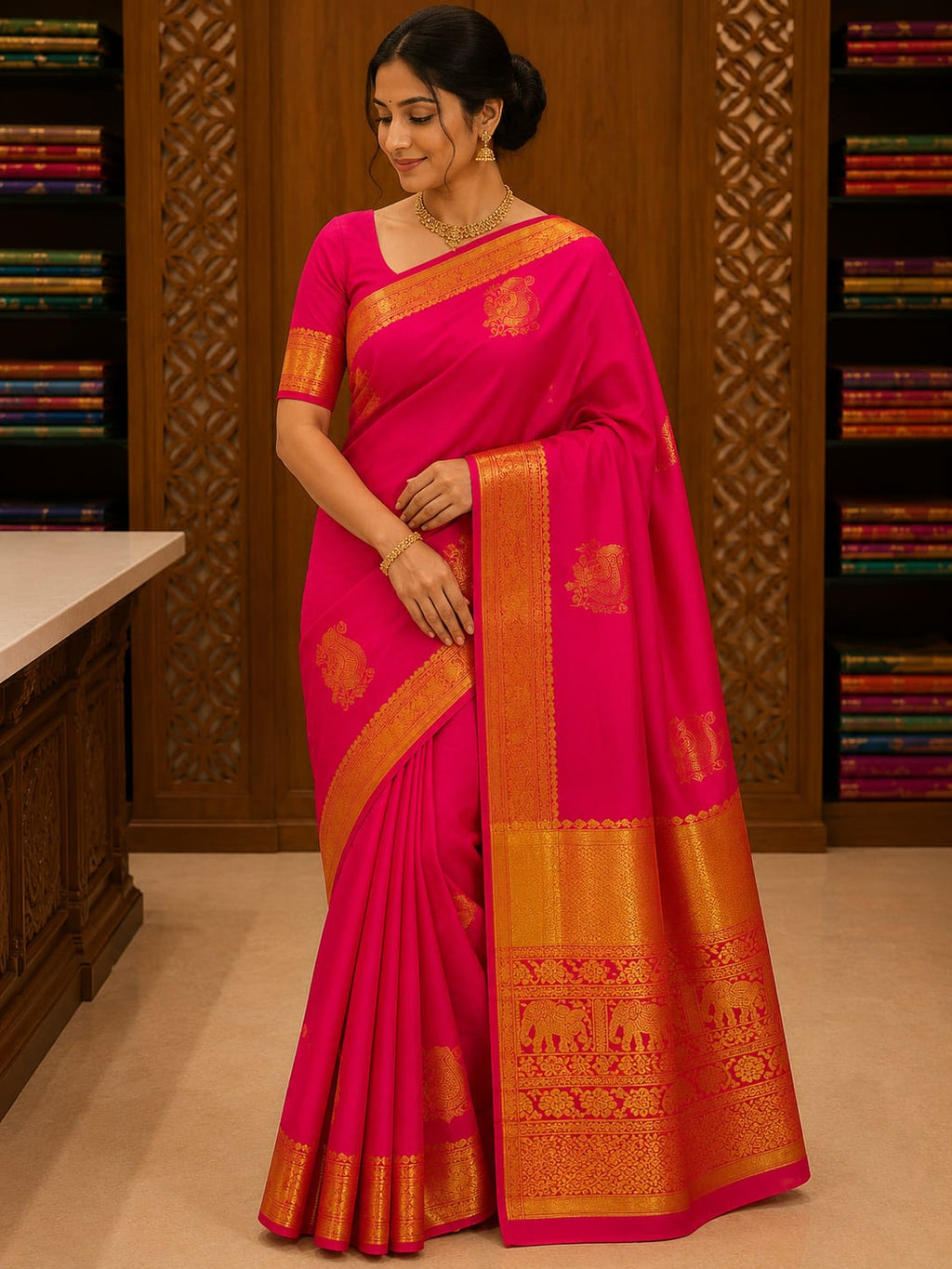 Pure Kanchipuram Silk Saree