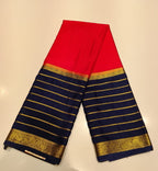 Semi Mysore Silk Saree.
