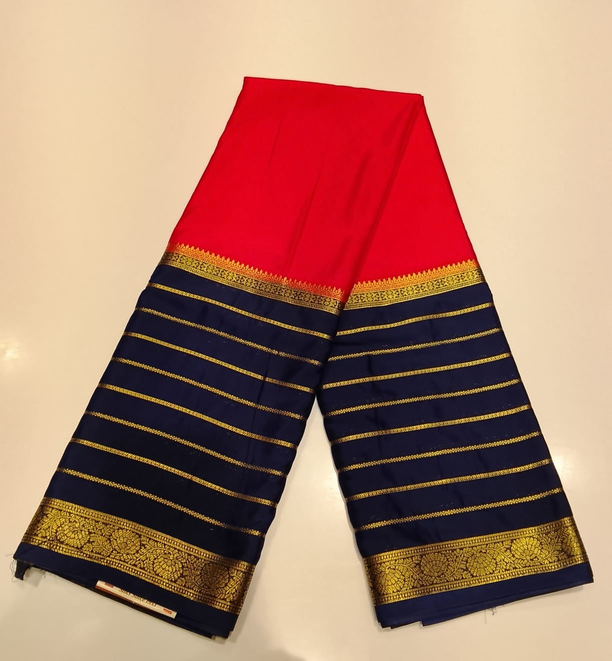 Semi Mysore Silk Saree.