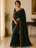 Embroidery Work Sarees