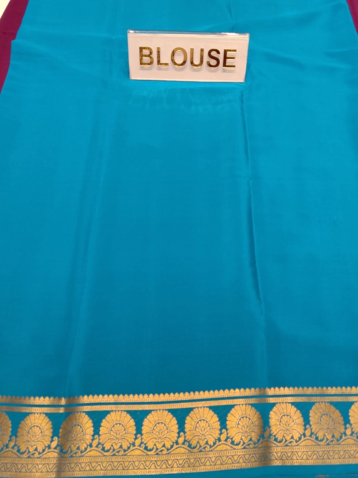 Pure Mysore Silk Saree.