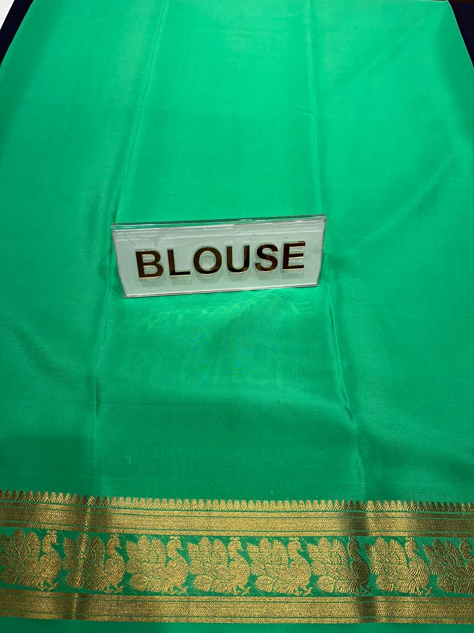 Pure Mysore Silk Saree.