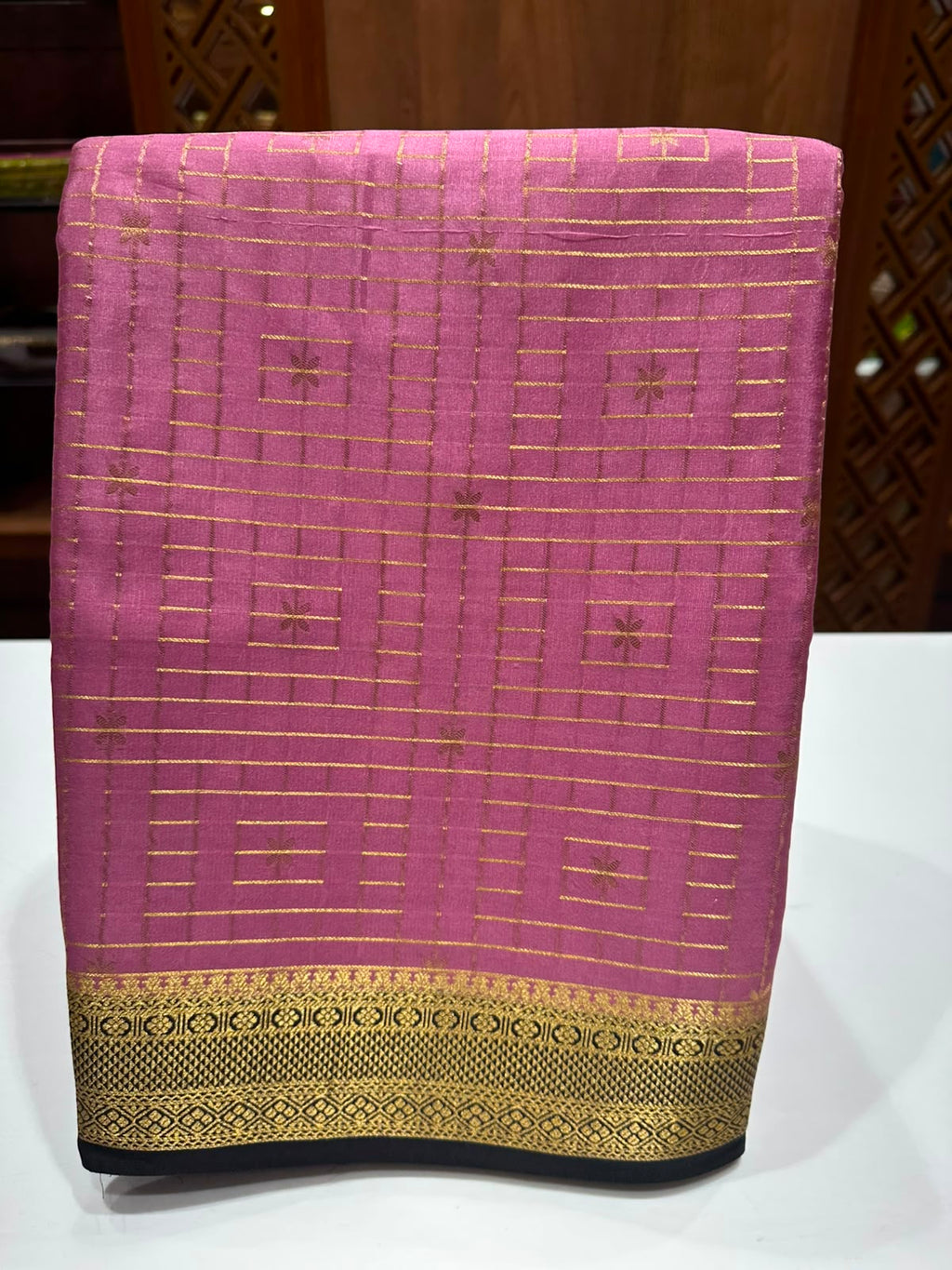 Pure Mysore Silk Saree.