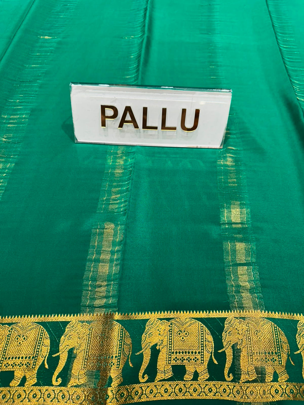 Pure Mysore Silk Saree.