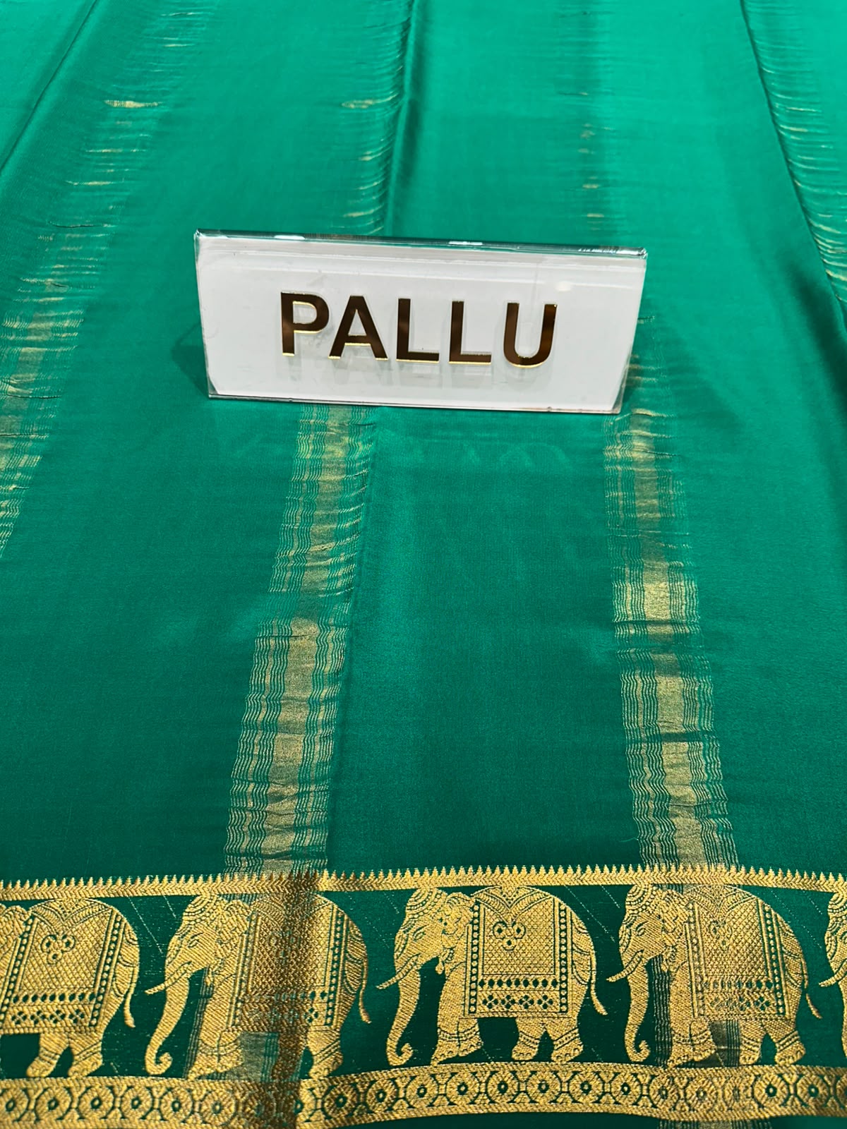 Pure Mysore Silk Saree.