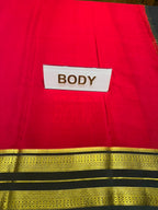 Pure Mysore Silk Saree.