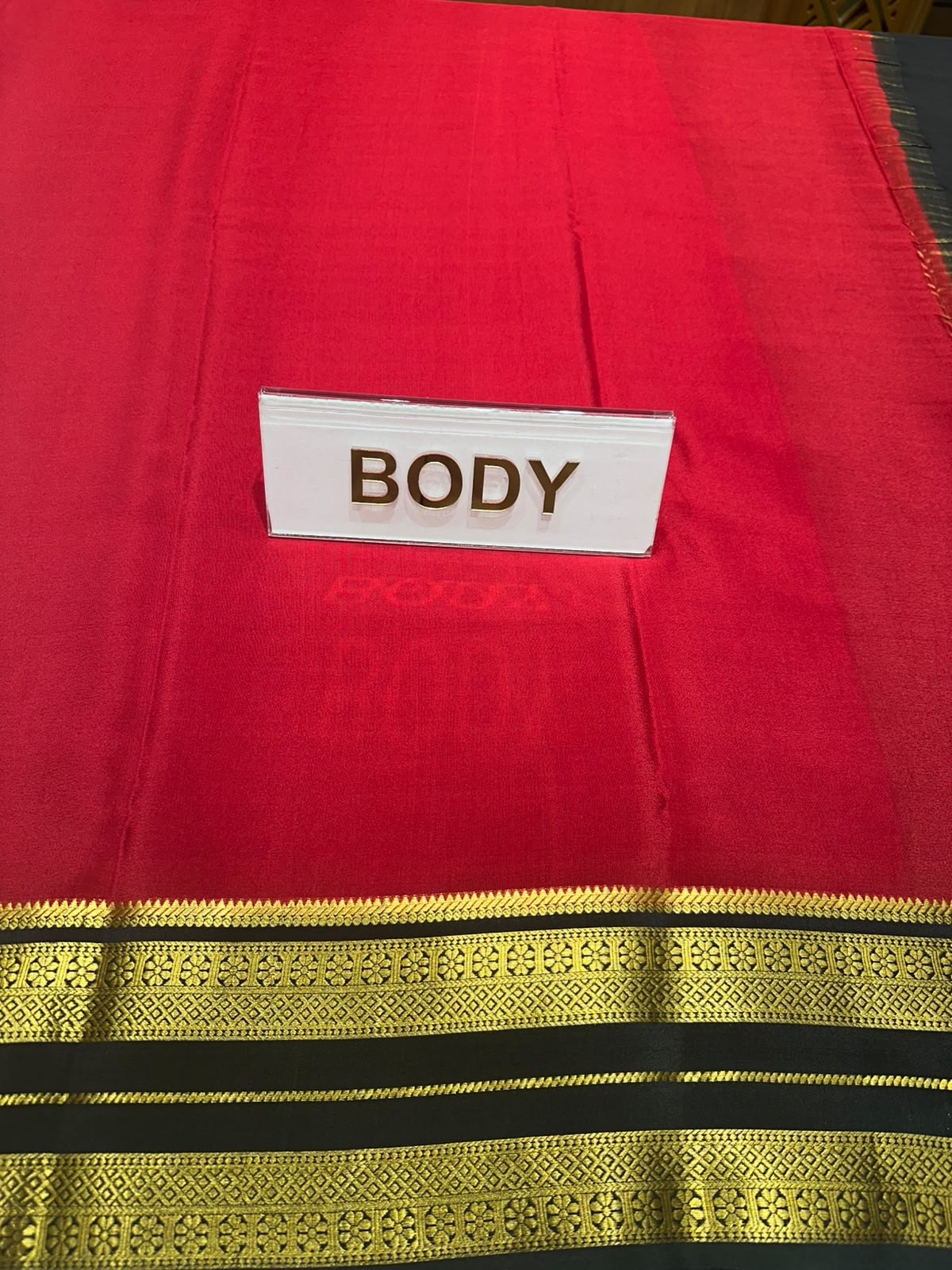 Pure Mysore Silk Saree.