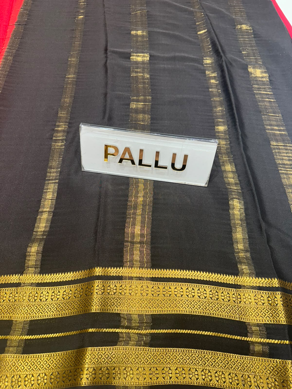Pure Mysore Silk Saree.