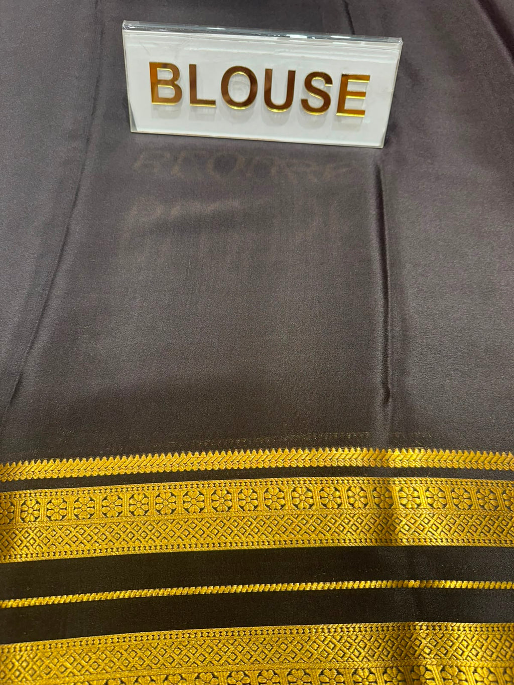 Pure Mysore Silk Saree.