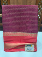 Semi Mysore Silk Saree.