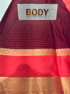 Semi Mysore Silk Saree.