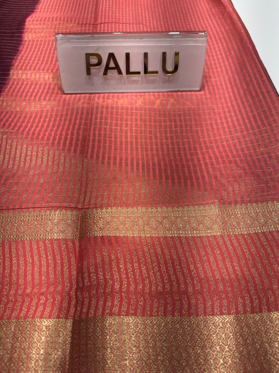 Semi Mysore Silk Saree.
