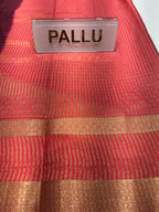Semi Mysore Silk Saree.
