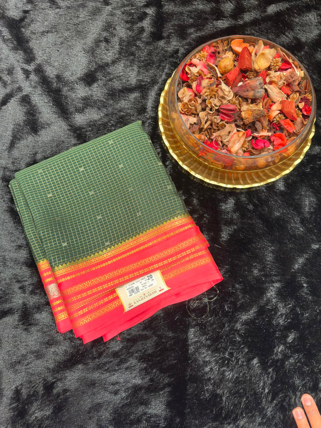 Pure Mysore Silk Saree.