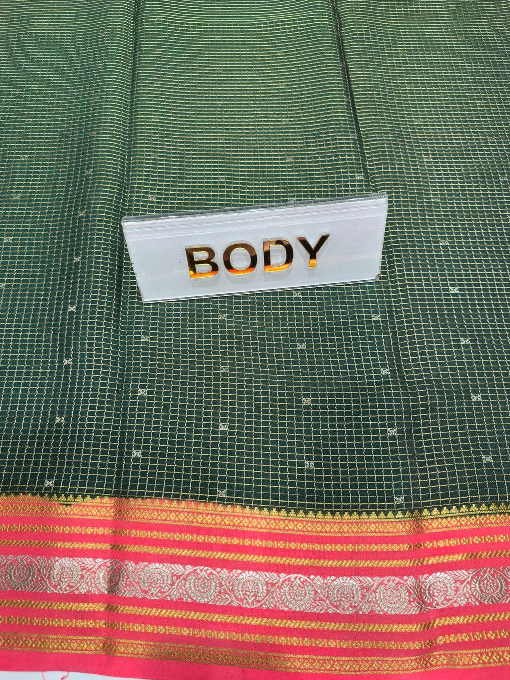 Pure Mysore Silk Saree.
