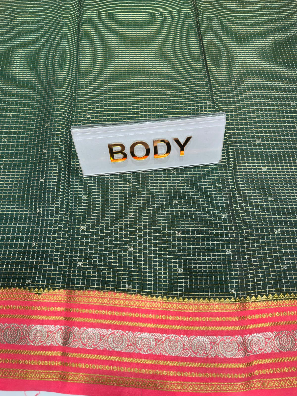 Pure Mysore Silk Saree.