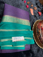 Semi Mysore Silk Saree.