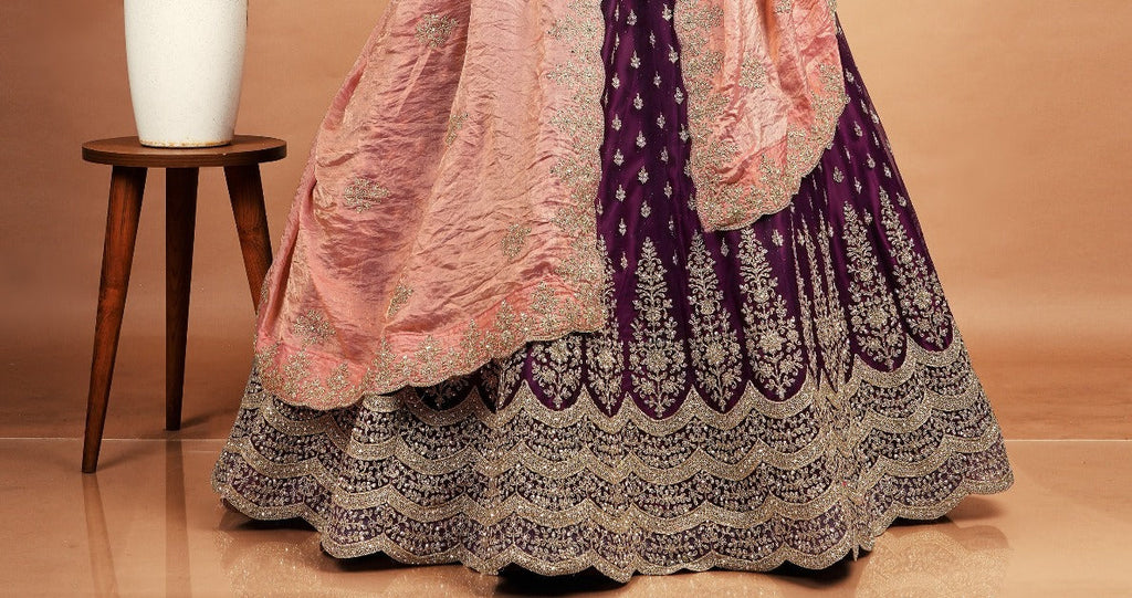 Latest Semi Stitched Lehenga Choli With Dupatta.