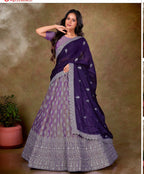 Latest Semi Stitched Lehenga Choli With Dupatta.