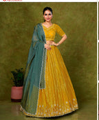 Latest Semi Stitched Lehenga Choli With Dupatta.