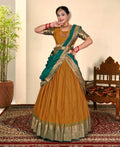 Latest Banarasi Semi Stitched Lehenga Choli With Dupatta