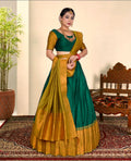 Latest Banarasi Semi Stitched Lehenga Choli With Dupatta