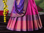 New Semi Stitiched Banarasi Lehenga Choli