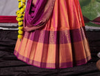 New Semi Stitiched Banarasi Lehenga Choli