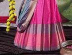 New Semi Stitiched Banarasi Lehenga Choli