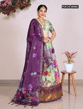 Latest Semi Stitched Lehenga Choli With Dupatta.