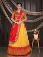 Latest Semi Stitched Lehenga Choli With Dupatta.