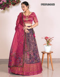 Latest Semi Stitched Lehenga Choli With Dupatta.