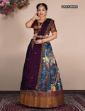 Latest Semi Stitched Lehenga Choli With Dupatta.