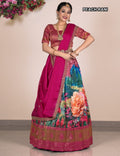 Latest Semi Stitched Lehenga Choli With Dupatta.
