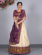 Latest Semi Stitched Lehenga Choli With Dupatta.