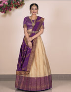 Latest Semi Stitched Lehenga Choli With Dupatta.
